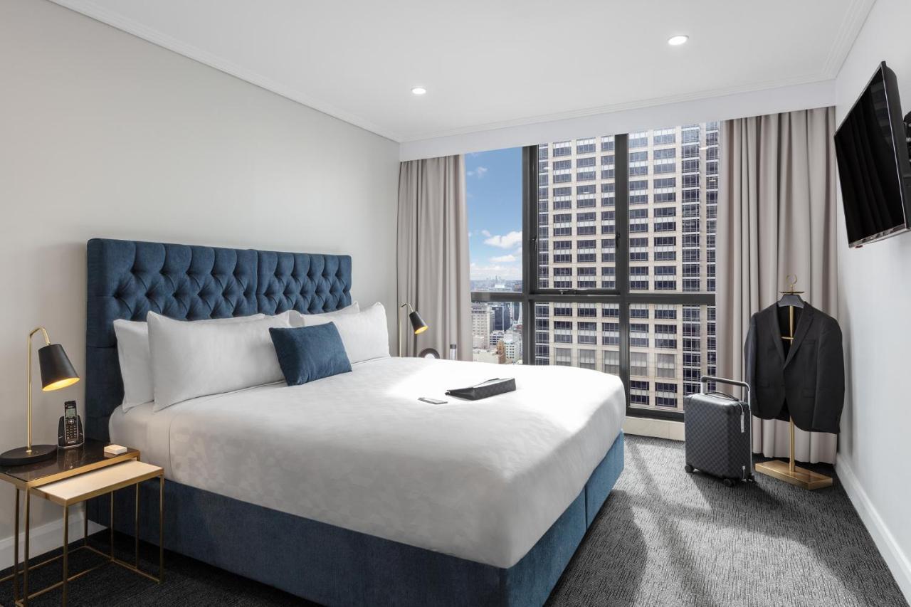 Meriton Suites Pitt Street, Sidney Dış mekan fotoğraf Bedroom