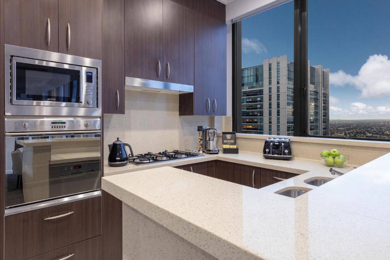 Meriton Suites Pitt Street, Sidney Dış mekan fotoğraf A typical kitchen