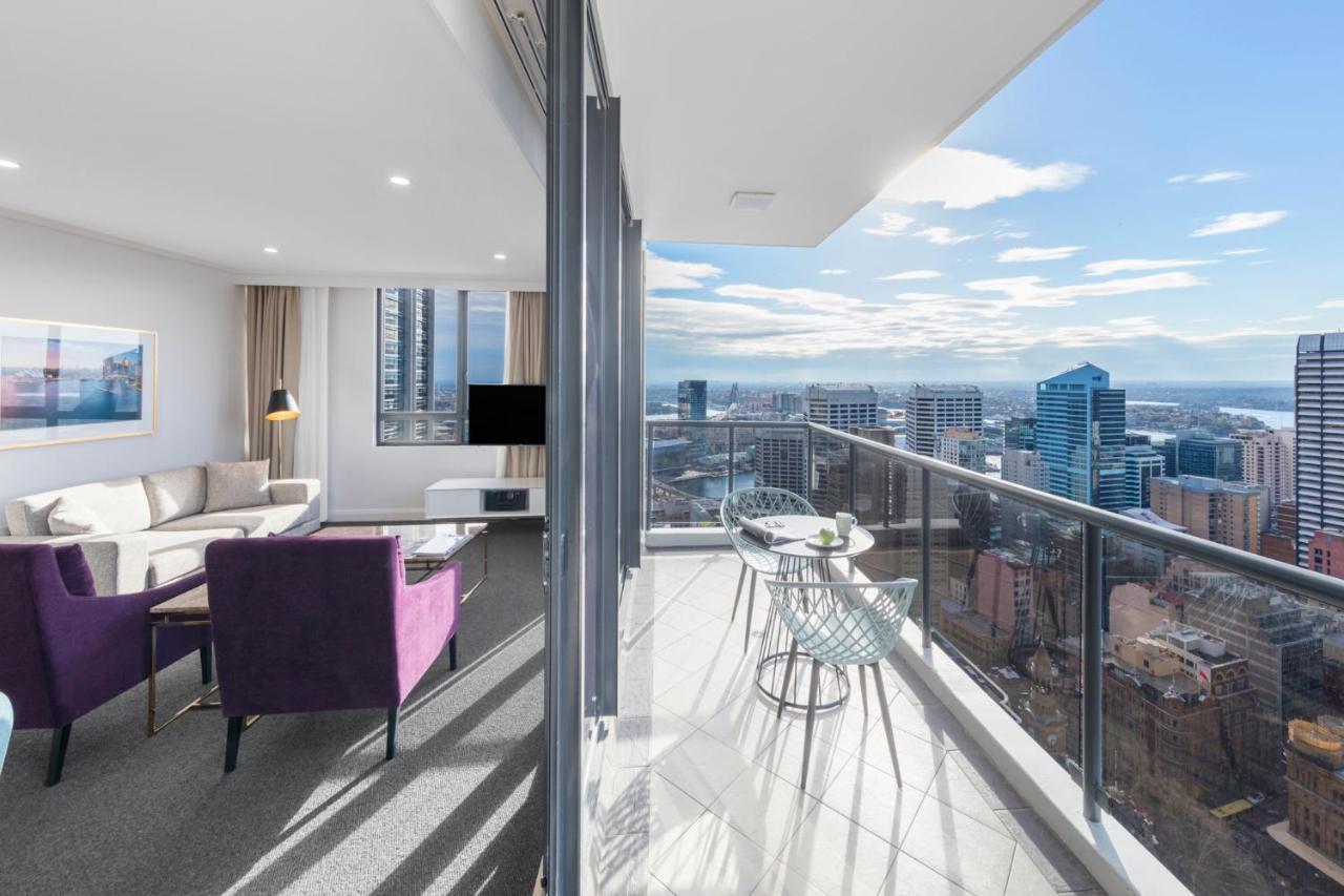 Meriton Suites Pitt Street, Sidney Dış mekan fotoğraf Interior of a typical apartment