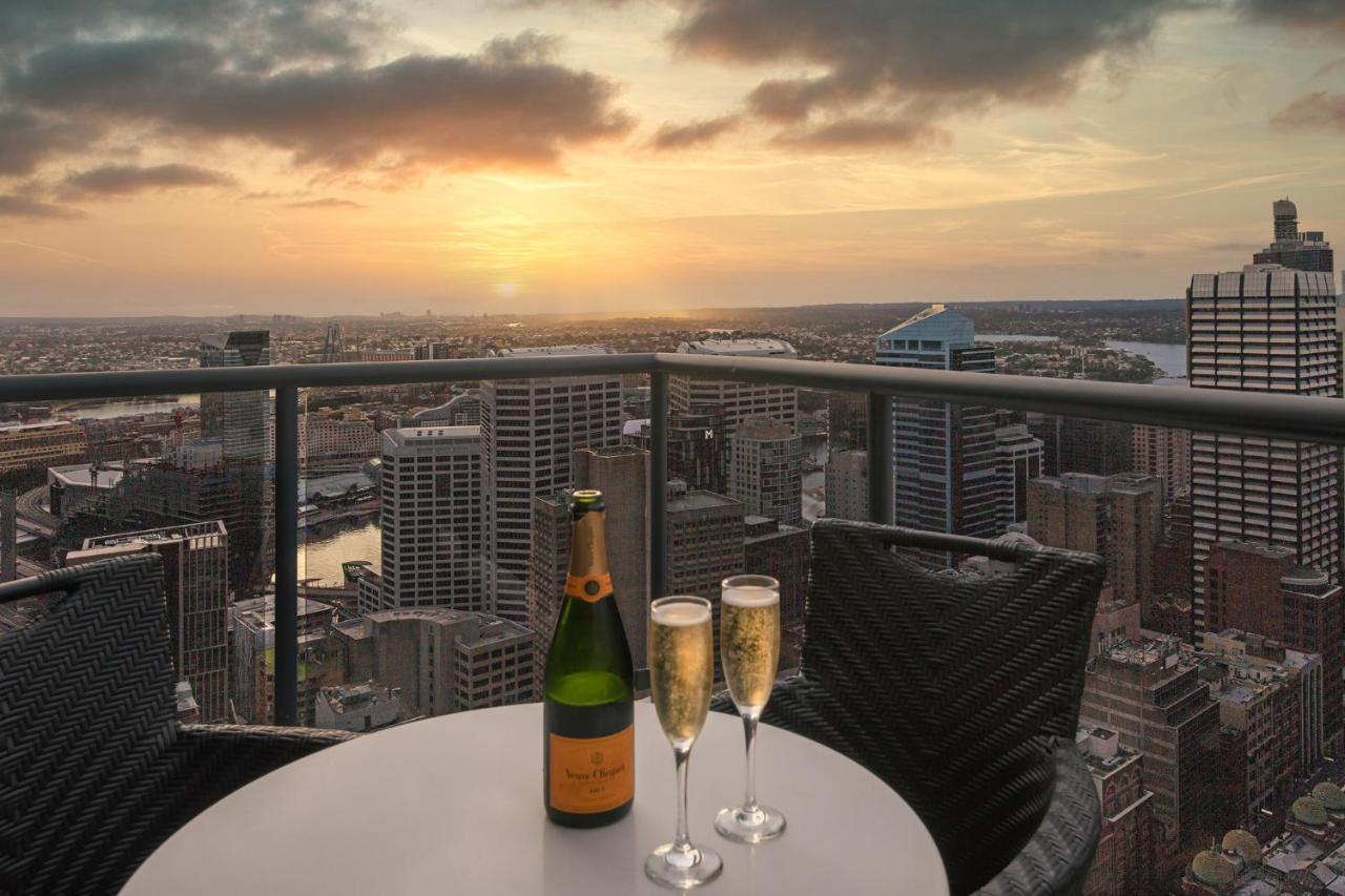 Meriton Suites Pitt Street, Sidney Dış mekan fotoğraf View from the 360° Sky Lounge