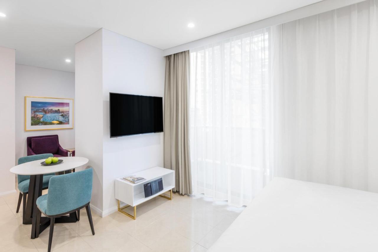 Meriton Suites Pitt Street, Sidney Dış mekan fotoğraf A typical apartment interior