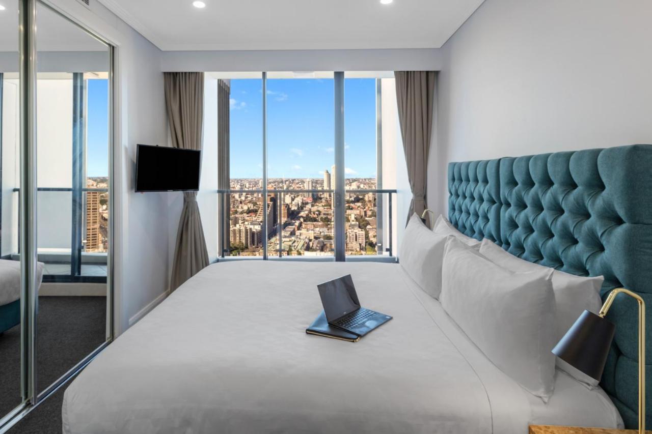 Meriton Suites Pitt Street, Sidney Dış mekan fotoğraf Bedroom