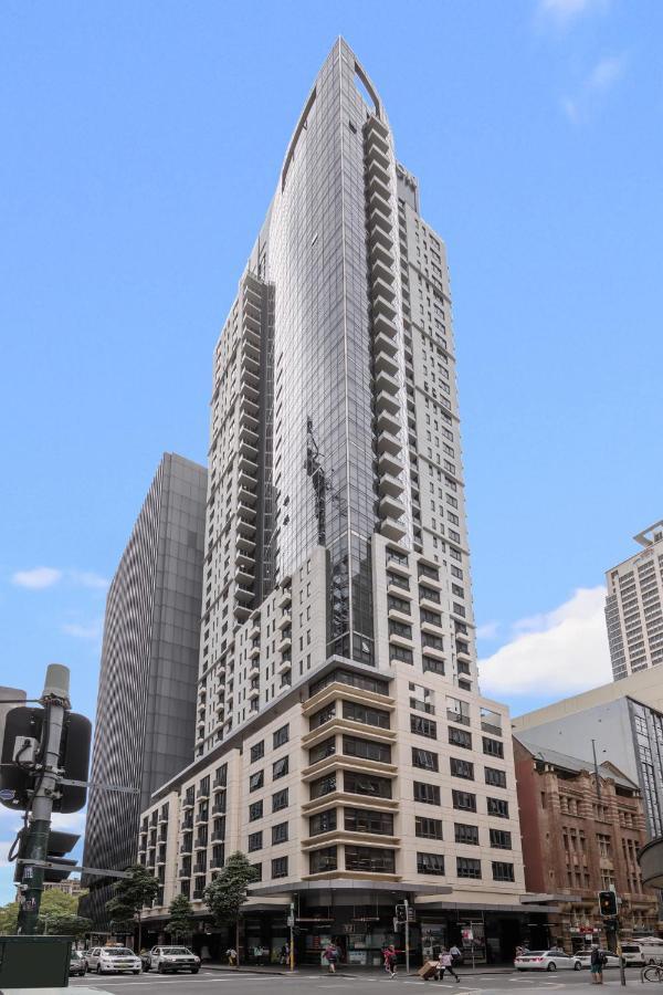 Meriton Suites Pitt Street, Sidney Dış mekan fotoğraf The building in 2017